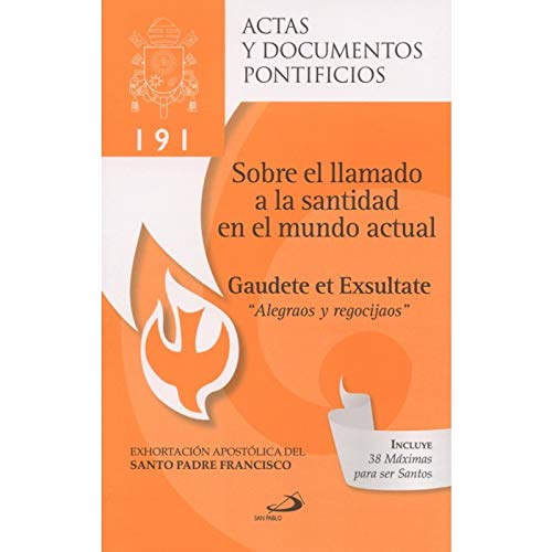 Alegraos y regocijaos / Gaudete et exultate / S... 6076190701 Book Cover