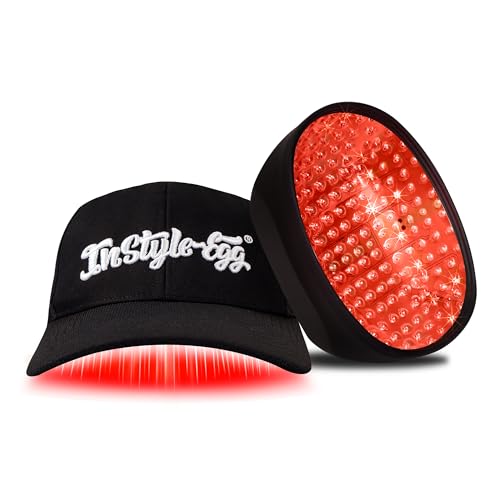 Instyle Egg 280 Cap for Hair Regrowth, Low Level Laser