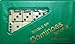 CENPAC Dominoes Double Six Game Mini Travel Set of 28 Travel Game Tile Size is 1 5/8 inch x 3/4 inch x 1/4 inch for Travel, Case Color May Vary.