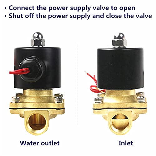 Électrovanne DN10 DC12V pour stopper les fuites d'eau et automatiser les fluides