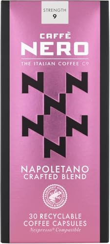 Caffè Nero Coffee Pods 30 Count (Pack of 1) in each, Napoletano 30