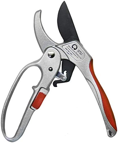 Ironwood Tool Company Ratchet Pruning Shears, Cuts up to 1", for Weak Hands, Gardening Gift, H107