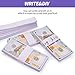 300pcs Currency Straps for Cash Management，4 Colors Self Adhesive Money Wrappers for Bills，Money Band Bill Wrappers for Banks, Businesses, and Home