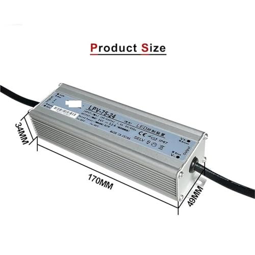 Transformateur extérieur étanche LPV 50W 12V tension stable