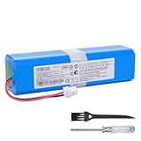 CQCEO Vacuum Cleaner Battery for Laresar L6 Pro, VIOMI S9, Ultenic T10 Lithium Ion Battery 14.4V 6800mAh