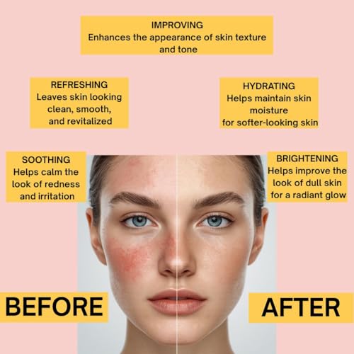 Turmeric & Vitamin C Clay Mask for Hydrating, Bright Skin | Gentle Kaolin Clay with Multi-Layer Hyaluronic Acid & Botanical Extracts | Glow-Boosting Face Mask for Sensitive Skin | 120g - Image 4