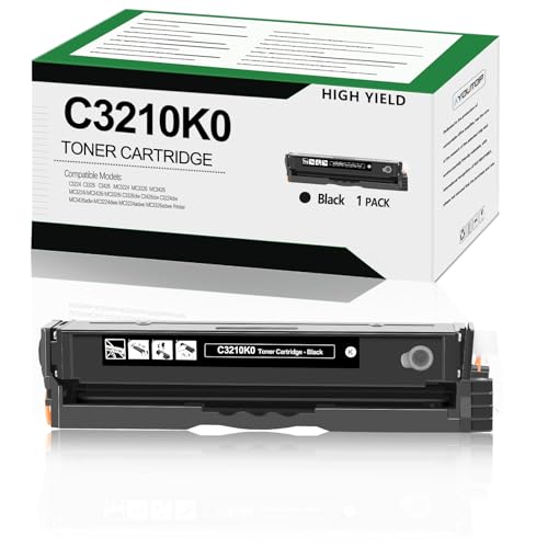 Toner compatible C3210K0 Noir pour des textes nets sur MC3224i