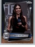2025 Topps Chrome WWE #153 Cathy Kelley SmackDown Wrestling Base Trading Card