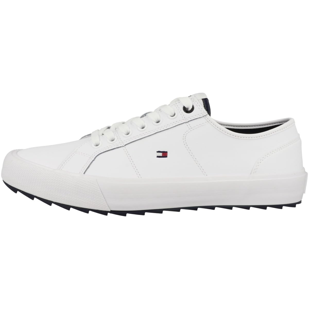 Tommy Hilfiger Hombre Sneaker vulcanizada Cleated Zapatillas