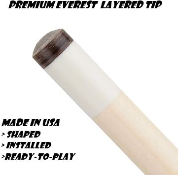 LUCASI Custom Super Birds-Eye Pool Cue with Blue Luster Inlays