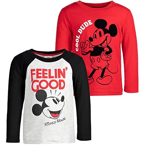 Disney Mickey Mouse 2-Pack Long Sleeve T-Shirts Cover