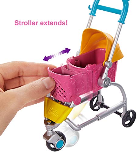 Barbie Stroll ‘n Play Pups Doll - Image 2