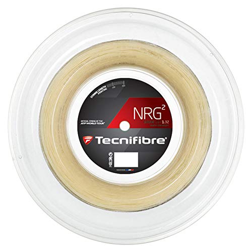 Tecnifibre NRG2 (16-1.32mm) Tennis String Reel (Natural)