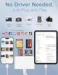 Memory Stick Pro Duo Adapter - XD Picture Card Reader for iPhone/USB C/A, 4 in 1 SD/TF/MS/XD Card Reader Adapter with Lightning USB-A USB-C Ports Support iPhone 16/15/14/13/iPad/PC/Android/Laptop