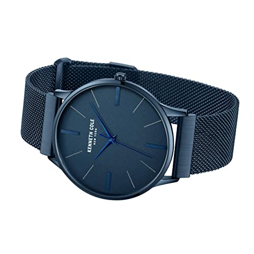 Image of Kenneth Cole Analog Blue Dial Men's Watch-KCWGG2221802MN