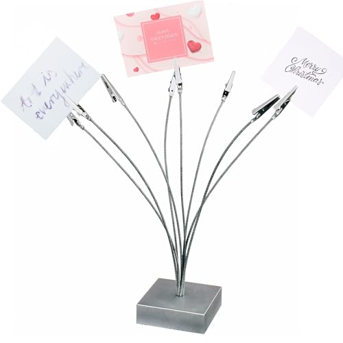 4x Memo-Cliphalter Schwarz Mit Krokodilverschluss - Für Büro & Homeoffice