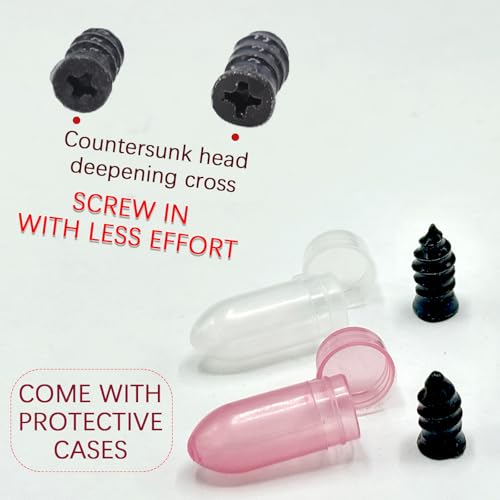 Image of 80-Pack Tire Repair Nails Plugs 2 Sizes with Screwdriver for Car | 80-pack 2 sizes rubber plugs, includes screwdriver, fast self-service repair, fits car auto motorcycle vacuum tires