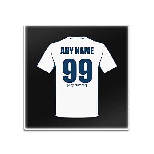 Dessous de verre Raith Rovers en verre noir design de qualité - 2