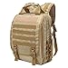 T TOOYFUL Sac à Dos étanche Sac à Dos Molle 10L Sac de Voyage d'escalade - Kaki