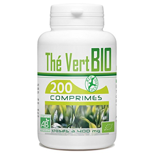 Extrait Thé Vert Bio - 400 mg - 200 Comprimés Cover