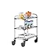 Produktbild Rieber Edelstahl-Tischwagen VARITHEK SERVO+ - LxBxH 700 x 470 x 950 mm, Ladefläche 630 x 400 mm - 3 Etagen, Tragfähigkeit 150 kg
