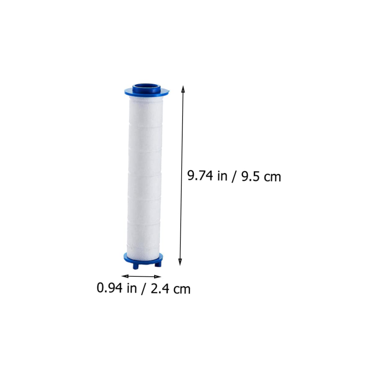 HEMOTON 6Pcs Replacement Shower Head Filter Filtering Tool for Easy Installation Durable Water Filtration Compatible with Shower Heads