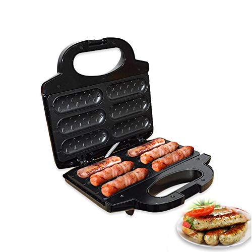 Elektrischer Hot Dog Waffeleisen Antihaftbeschichtung Knuspriger Mais Französischer Muffin Wurst Backmaschine Grill zum… – Bild 3