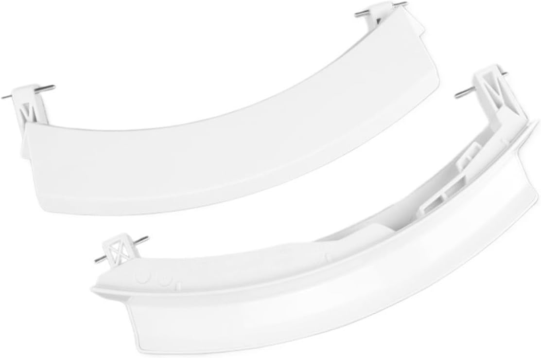 Washing Machine Door Handle 9000389973 9000534076 Accessories， Compatible for Bosch Washing Machine Handle Replacement(White)