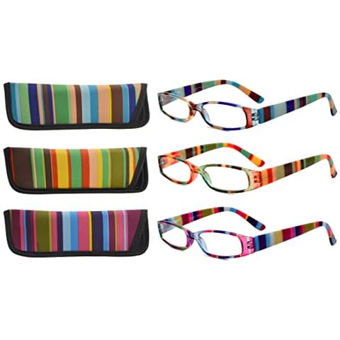 Eyekepper 3 Pack Ladies Reading Glasses for Women Smaller Readers Cover