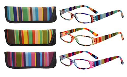 Eyekepper 3 Pack Damen Lesebrille (3 Pack Schönes Muster) Cover
