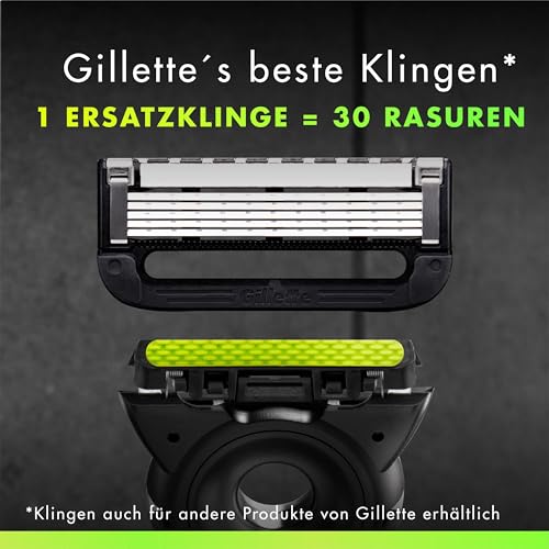Gillette Labs Rasierklingen Herren, 16 Original Ersatzklingen für Männer Nassrasierer, Klingen Kompatibel mit Allen Gillettelabs Rasierern (Inkl.Heated Razor) 3