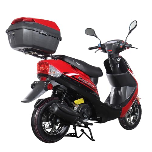 X-PRO 50 Gas Moped Red