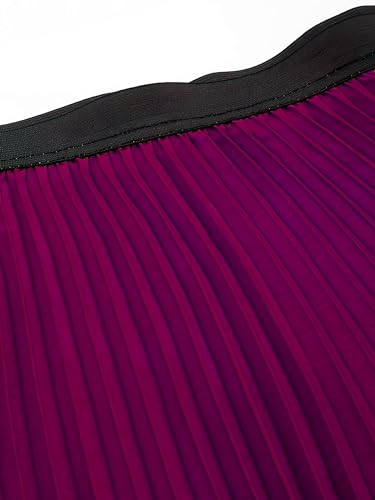 Image of OTABU | Women Accordian Pleat Maxi Flared Skirt