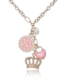 Juicy Couture Charm Necklace for Women, 16