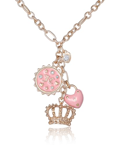 Juicy Couture Charm Necklace for Women, 16