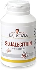 Ana Maria Lajusticia – Sojalecithin – 300 Kapseln. Wirkt cholesterinsenkend und verbessert die Gedächtnisleistung. Für...