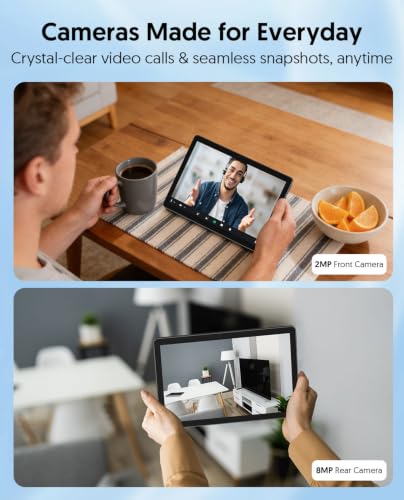 Image of BAKEN 10.1 Inch Tablet with Case, Android Tablet 64GB ROM 1TB Expand
