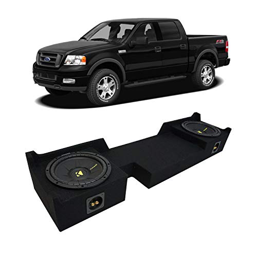 04-08 Ford F-150 Super Crew Truck Kicker CompC CWCS10 Dual 10 Sub Box