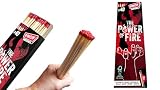 2 x 40 = 80 potenti fiammiferi XXL + 1 confezione di legni del mondo