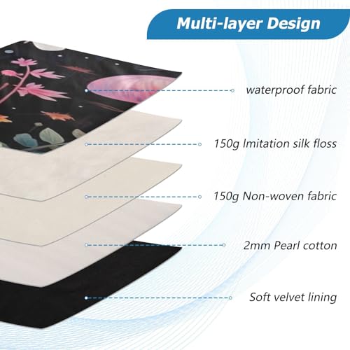 Funda Floral Forest para Laptop 13-14 Pulgadas Impermeable miniatura 4