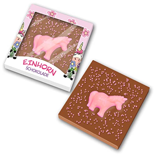 Yippiejaja Schokolade Einhorn I Schokoladentafel mit Einhorn I Schokolandeneinhorn I Einhorn aus Schokolade I Schokolade…