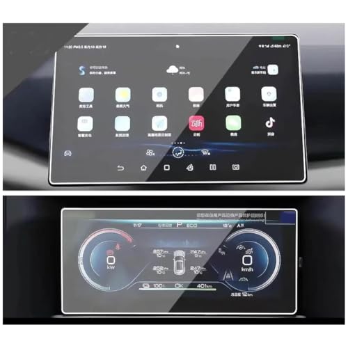 Protection d'écran BYD Yuan Up 2024 pour GPS et tableau de bord de voiture