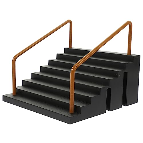 NAMOARLY Mini Finger Skateboard Ramp Kit Field Props for Training for Skate Develop Coordination and Skills