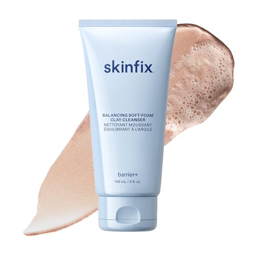Skinfix Balancing Soft-Foam Clay Cleanser - Purifies, Unclogs + M...