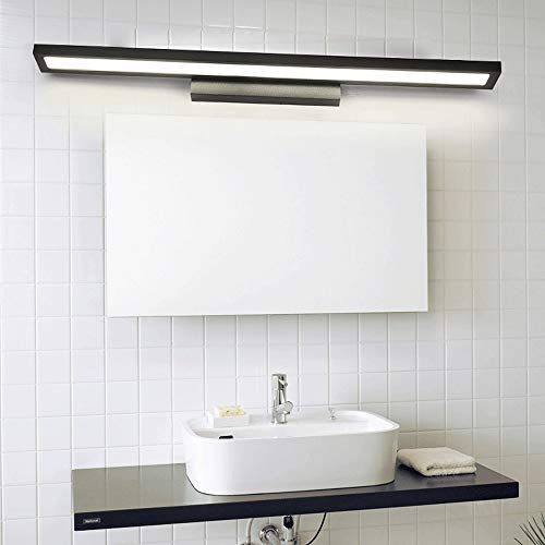Luz frontal de espejo LED para evitar sombras al maquillarse en el baño 4