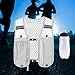 MotiveTech Light Hydration Vest with A Bottle of Water Pack of Water for The Breathable Gym Vest for Climbing Camp Cycling, Grey