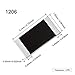 Chanzon 100pcs 1206 SMD Resistor 22 Ω ohm 1/4W 0.25W ±1% Tolerance Thick Film 22R SMT Chip Resistors Rohs Certificated