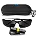 BLUPOND Sports Sunglasses for Men Women - Anti Fog Polarized Safety Glasses for Outdoor Golfing Fishing Hunting Shooting (black)