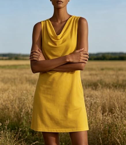 Robe courte de soirée chic et ample pour vos nuits d'été - 2
