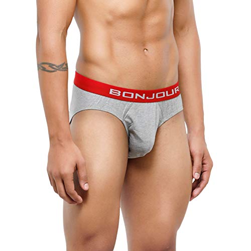 Image of Bonjour Men's Pure Cotton Classic Briefs (Pack of 1)
